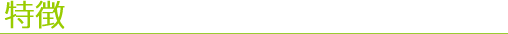 特徴
